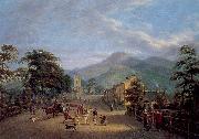 Mulvany, John George, View of a Street in Carlingford